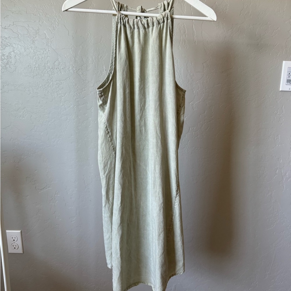 Cloth & Stone Sage Green Dress